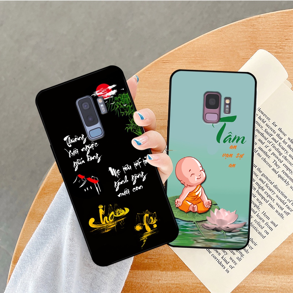 Ốp lưng Samsung S9 - S9 Plus - S9+ in hình phong cách chữ thư pháp cha mẹ, tài lộc