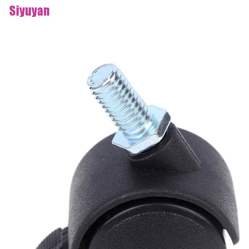 Set 4 Bánh Xe 30mm Thay Thế Cho Ghế Xoay | BigBuy360 - bigbuy360.vn