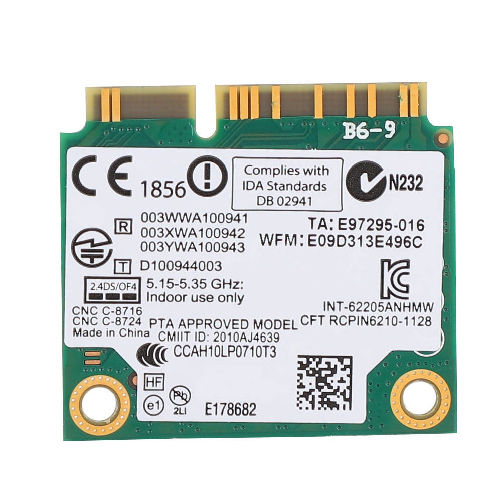 Card Mạng Không Dây 300mbps Cho Intel Wireless-N 6205 Mini Pci-E | BigBuy360 - bigbuy360.vn