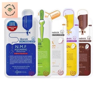 Mặt Nạ Mediheal Essential Teatree / Vita / Placenta / Collagen / Aquaring Cấp Nước