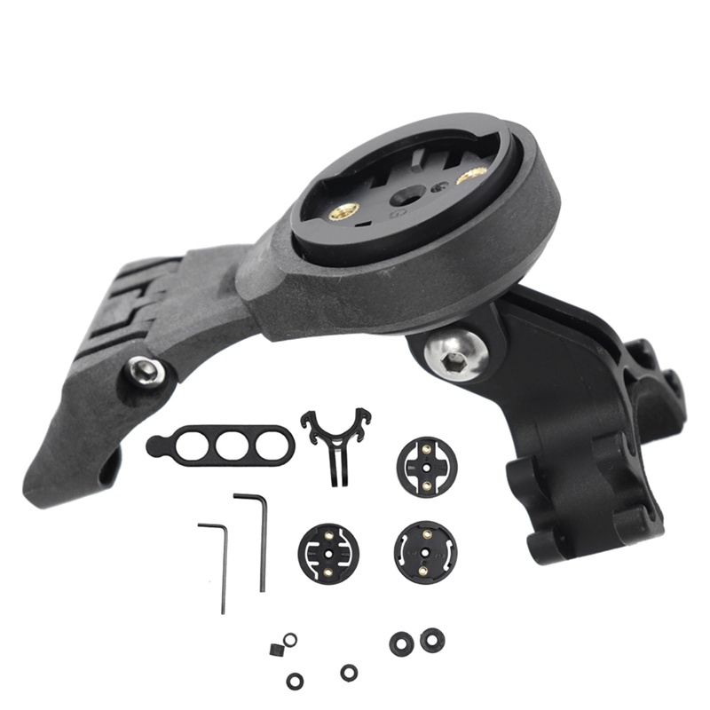 Hỗ trợ gắn máy tính thân tay lái xe đạp cho Garmin Bryton Wahoo Giant với máy ảnh nhẹ Giá đỡ xe đạp