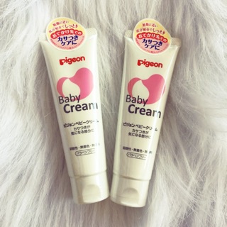 Kem dưỡng da (chống nẻ, dưỡng ẩm) BABY CREAM Pigeon nội địa Nhật tuýp 50g