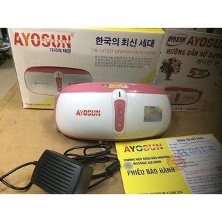 Đai massage rung nóng giảm béo Ayosun Hàn Quốc hiệu quả nhất