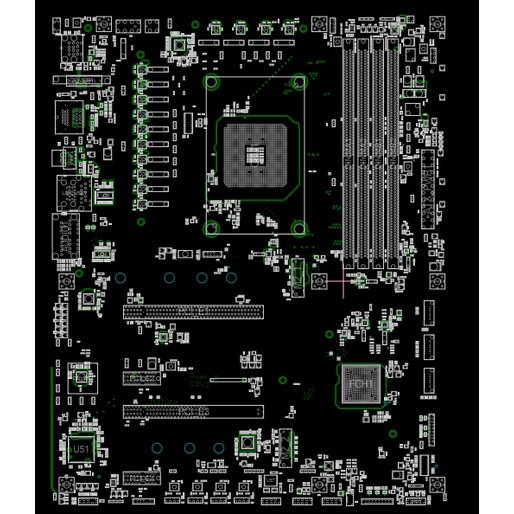 Sơ đồ mạch Boardview MS-7C84 MS 7C84 dùng cho thợ sửa chữa