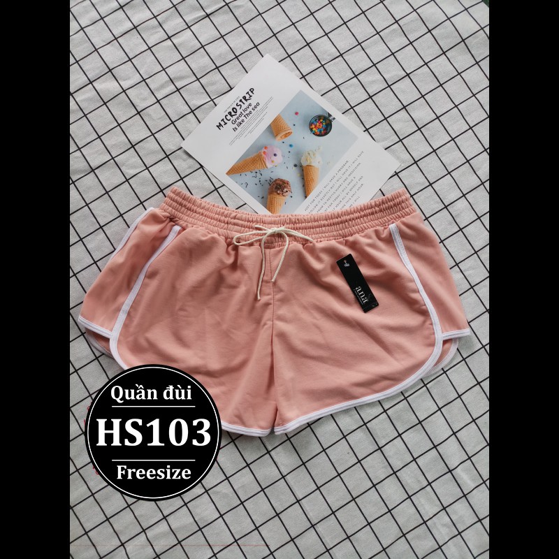 Quần đùi Quần đùi thể thao bigsize HS103 - Size cho chị em từ 60~80kg | BigBuy360 - bigbuy360.vn