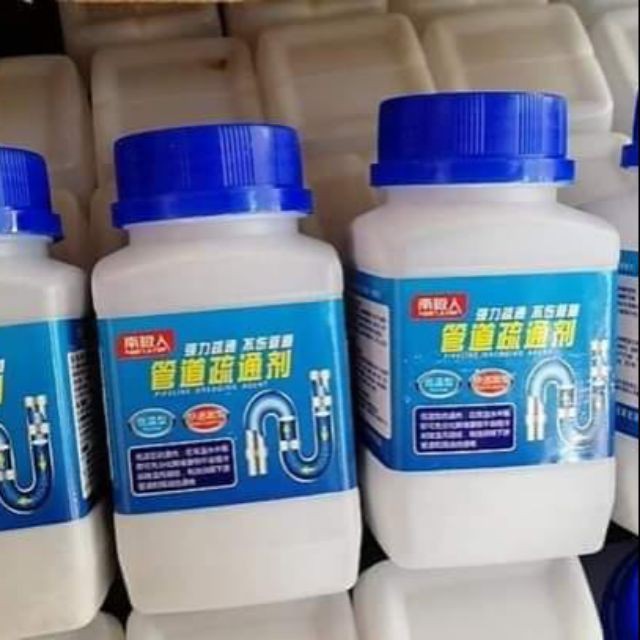 Bột Thông Tắc Cống, Đường Ống, Bồn Cầu, Bồn Rửa Mặt, Bồn Rửa Bát, Xử Lý Triệt Để Cặn Bã, ( hộp lớn, cực mạnh )