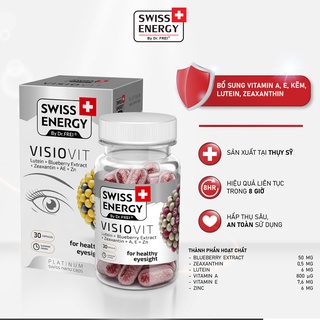 Viêng Nang Bổ Mắt Swiss Energy Visiovit (Hộp 30 Viên)