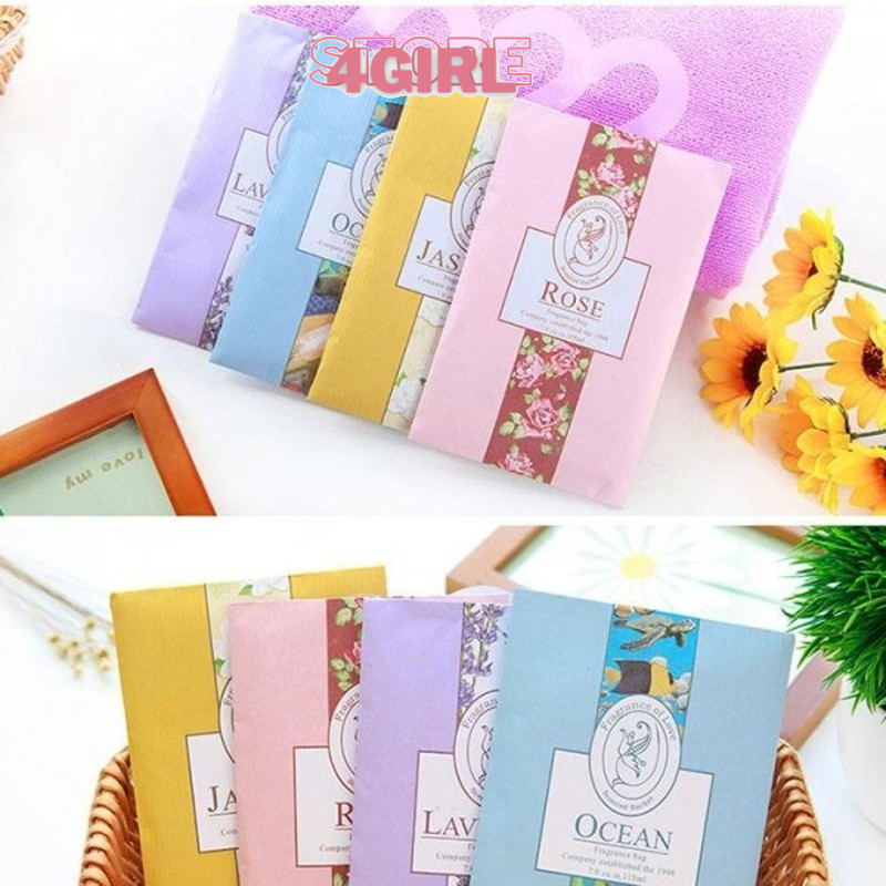 Túi Thơm Phòng Thảo Mộc Thiên Nhiên Để Tủ Quần Áo Có Móc Treo Store4girls
