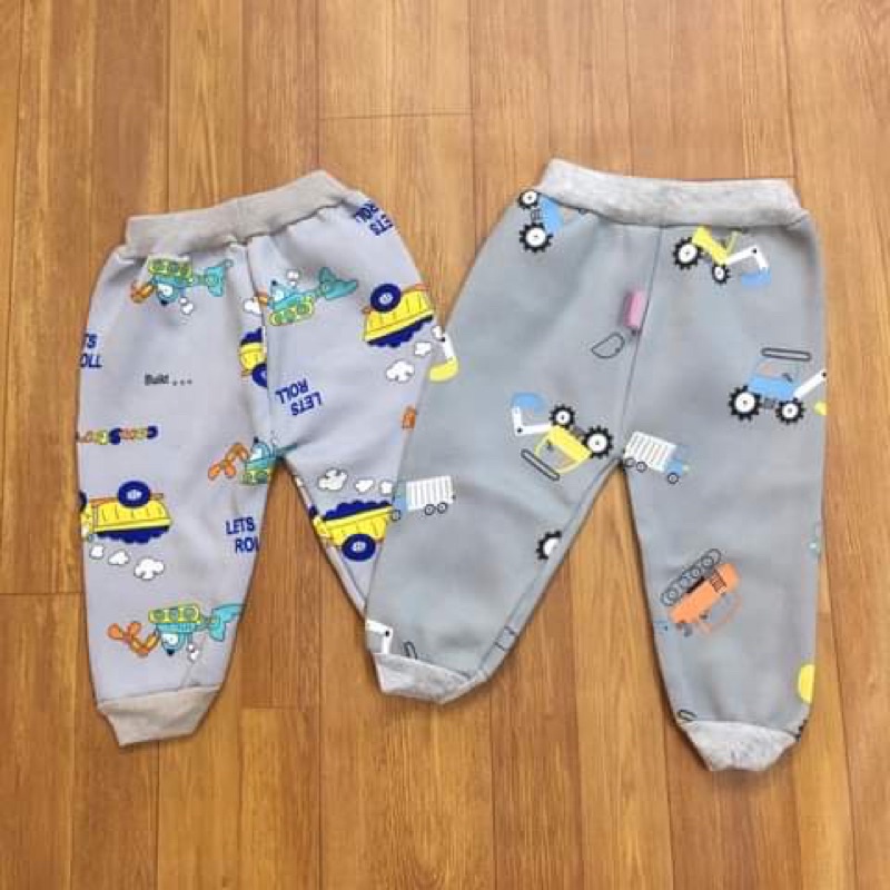 Quần Nỉ Bông Cho Bé Trai Bé Gái Từ 3 -15 kg Hàng Loại 1