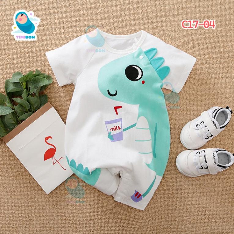 Body Đùi Cho Bé Trai Bé Gái Bộ Đồ Liền Thân Hình Thú Chất Cotton Quần Áo Trẻ Em Sơ Sinh [BDC17]