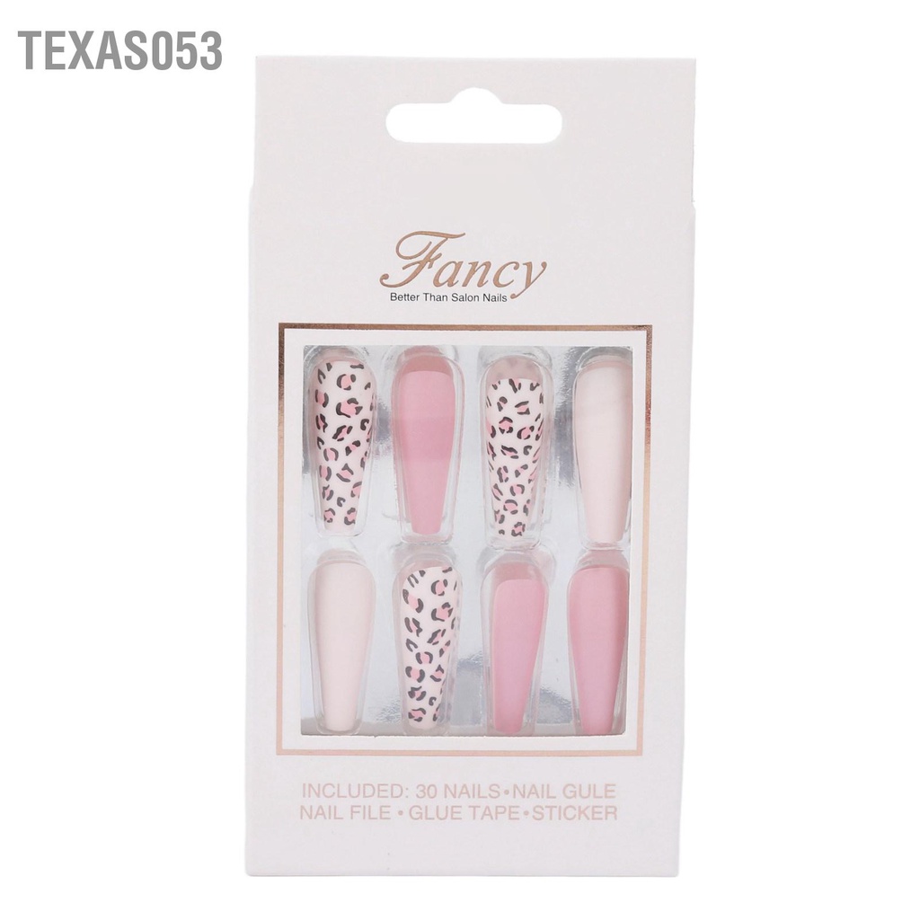 Bộ 30 Móng Tay Giả Che Phủ Toàn Diện Thời Trang