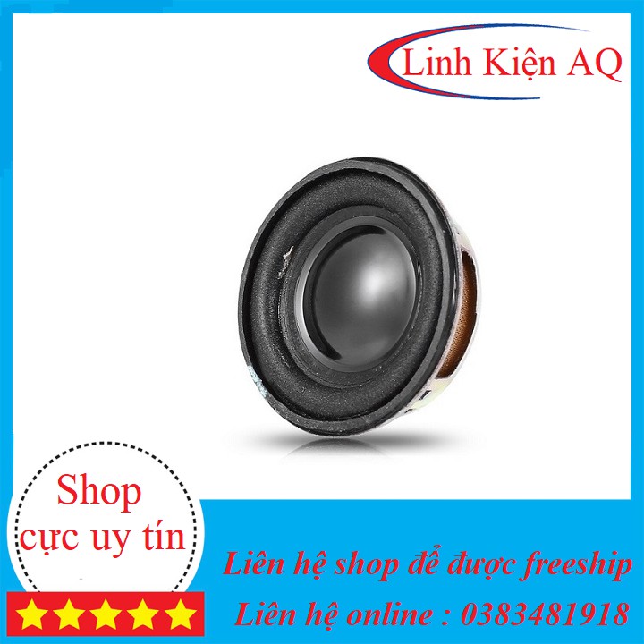 Loa 4 Ohm - 3w Đường Kính 40mm (loại xịn)- Linhkiendientubk loa 4 ôm 3w