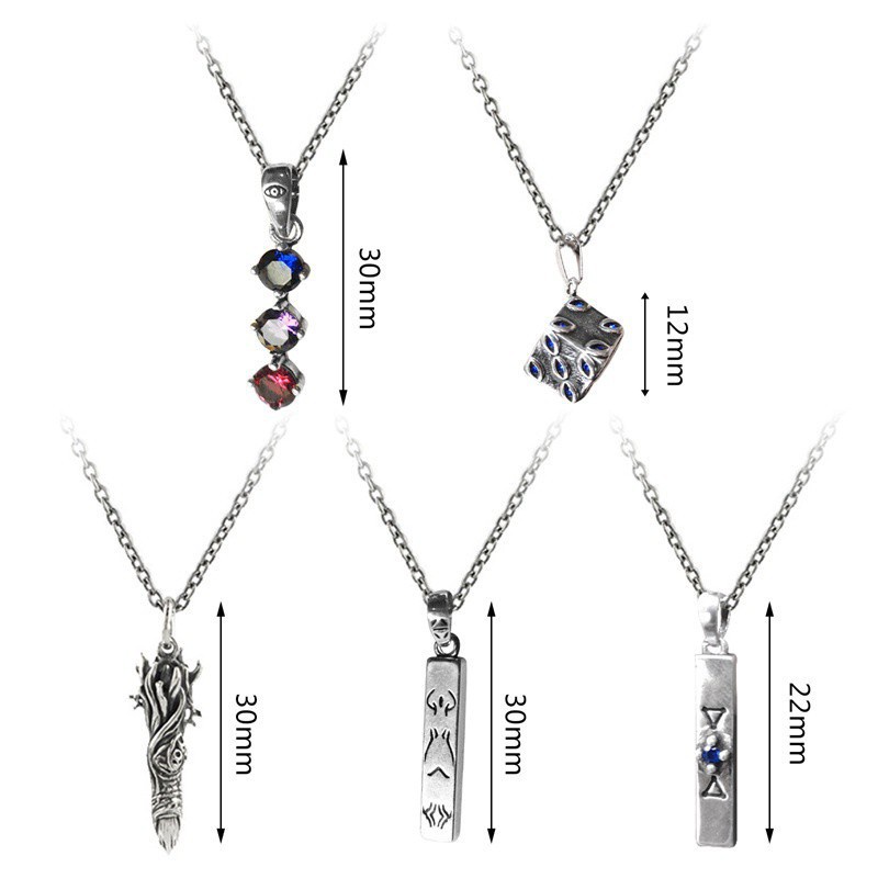 Dây Chuyền Hóa Trang Phong Cách Nhân Vật Hoạt Hình Jujutsu Kaisen Ryomen Sukuna Độc Đáo