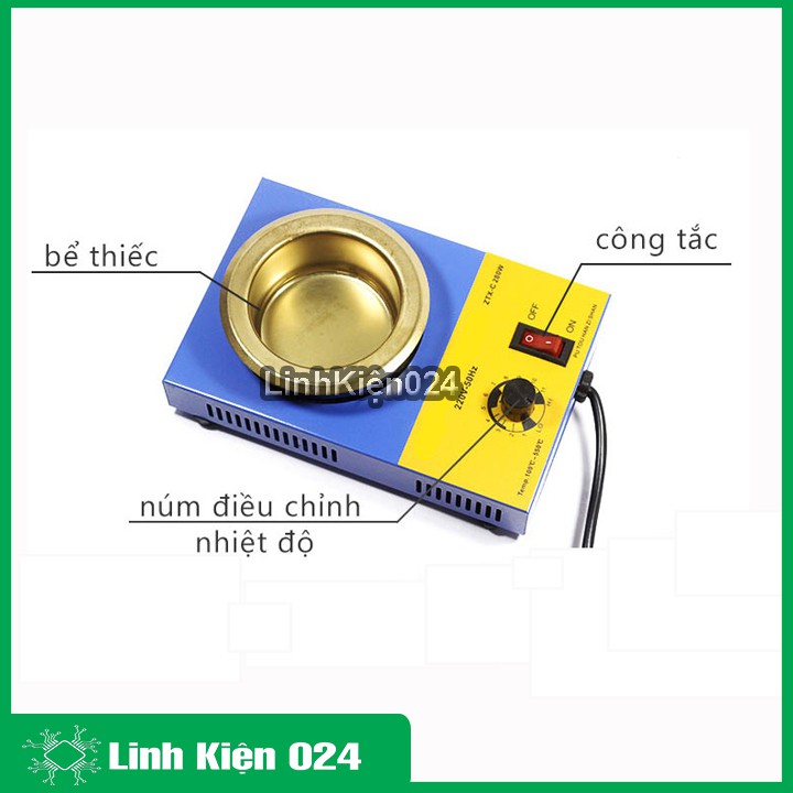 Bể Nhúng Thiếc Soldering ZTX-31C 280W 80mm ( BH 1 Tháng )