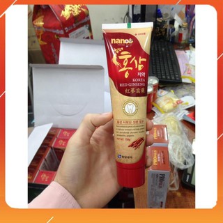 Kem Đánh Răng Hồng Sâm Nano Hàn Quốc