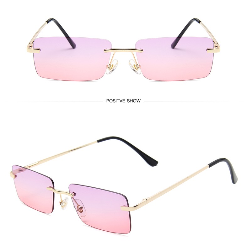 Kính mát gọng kim loại thời trang cho nam và nữ