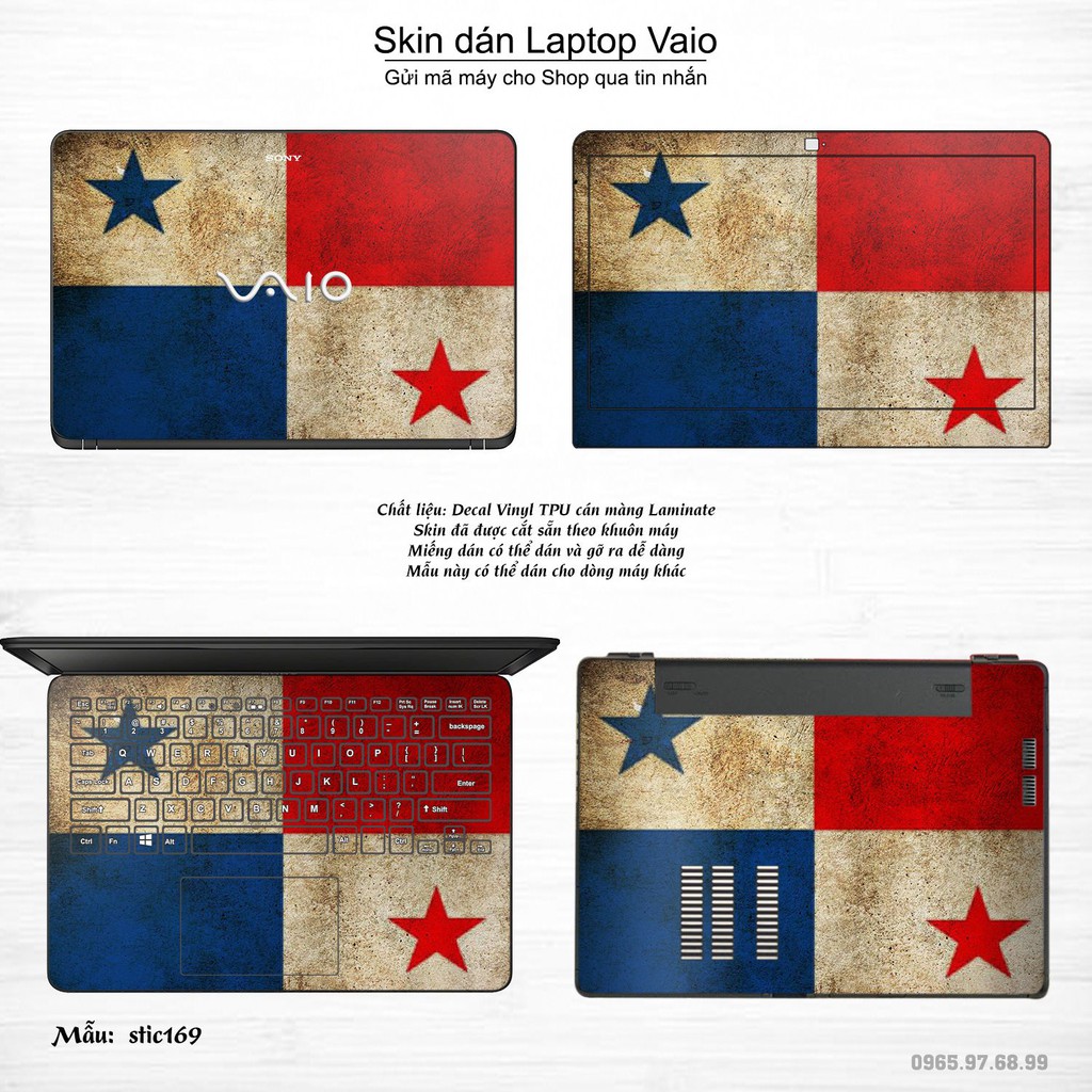 Skin dán Laptop Sony Vaio in hình Hoa văn sticker nhiều mẫu 28 (inbox mã máy cho Shop)