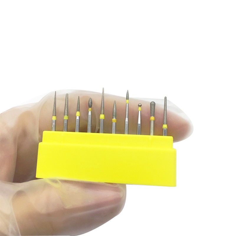 Set 10 mũi khoan nha khoa cầm tay đường kính 1.6mm tiện dụng