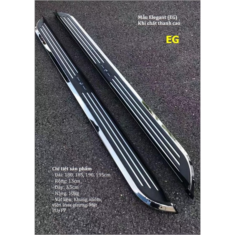 Bậc lên xuống, bệ bước chân ô tô cho Toyota Cross  - Marelyn Auto