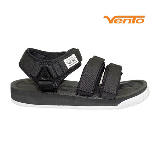 Giày Sandal Vento Unisex 3 Quai SD9801 Đen