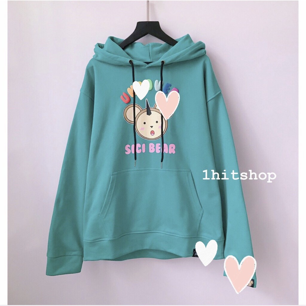 Áo Hoodie UN.CO.VER Ulzzang Unisex (SICI full TAG MỚI) 1hitshop