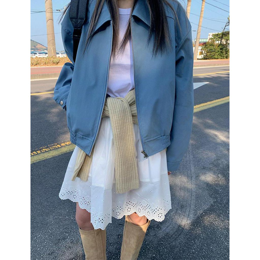 Chân Váy Ren Ngắn Lưng Thun Thời Trang Sành Điệu 61058