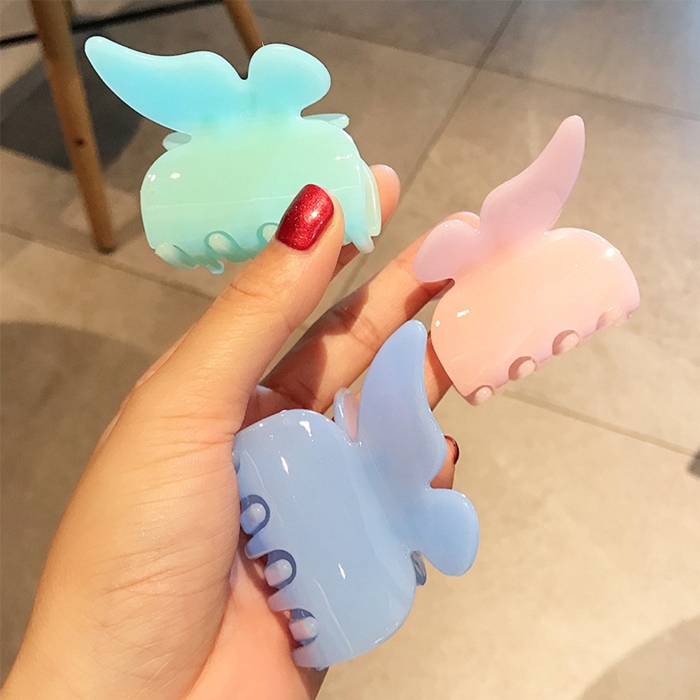 Kẹp tóc càng cua hình cánh bướm nhiều màu tùy chọn dành cho nữ