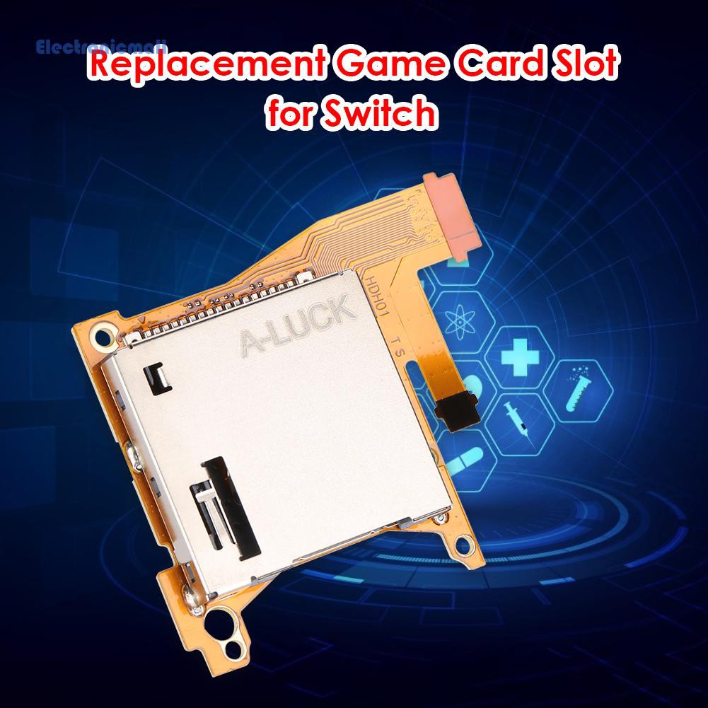 ElectronicMall01 Replacement Game Card Slot for Nintendo Switch Lite Game Cartridage Reader