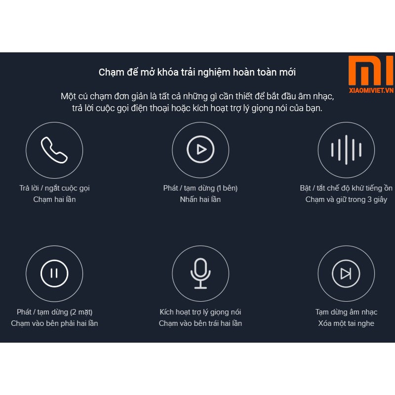 Tai nghe Xiaomi Mi True Wireless Earphones - Tai nghe bluetooth, không dây