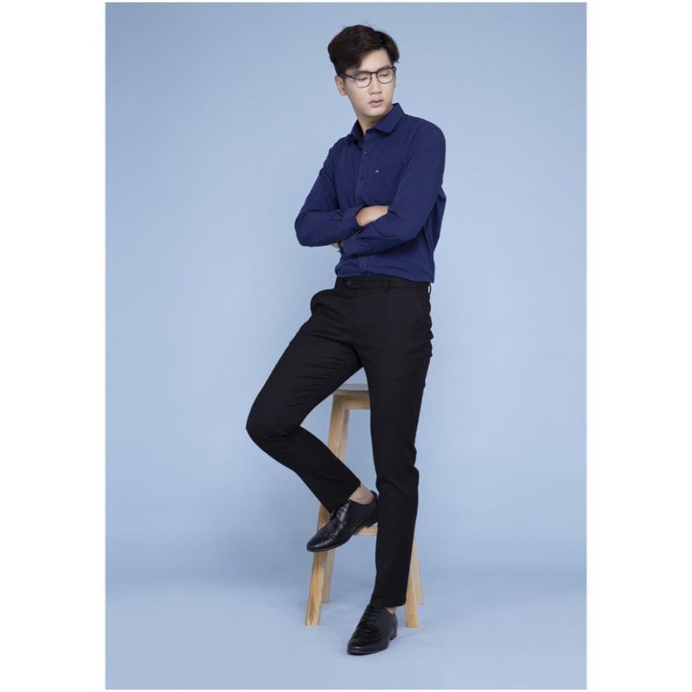 𝐂ự𝐜 𝐑ẻ ⚡ Xả Hết OWEN - Quần âu nam màu ĐEN Slimfit (dáng ôm) 91047 * ⁸ ⚡ ' ' Xịn 2021 $ < ⁶ ! ' ' ~