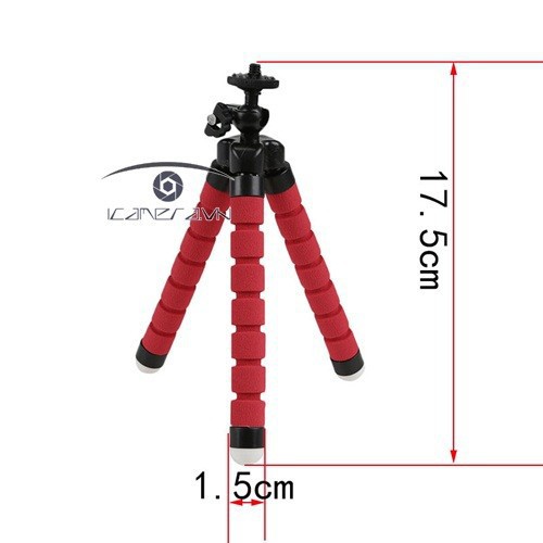 TRIPOD 3 CHÂN BẠCH TUỘC XỐP cho điện thoại, camera