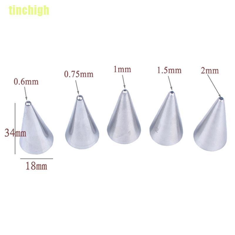 Bộ 5 Cây Kem Trang Trí Bánh Kem Hình Tròn