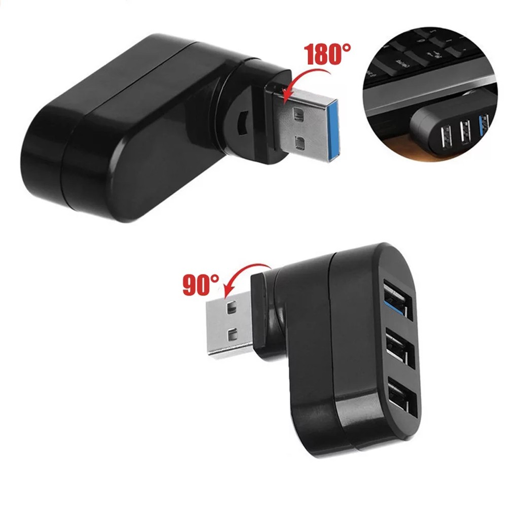 Bộ Chia 3 Cổng Usb 3.0 Tốc Độ Cao Cho Máy Tính Laptop B26