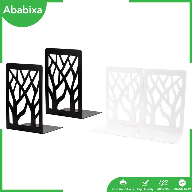 cặp đầu chặn để sách bằng kim loại chống trượt dùng cho trang trí nội thất