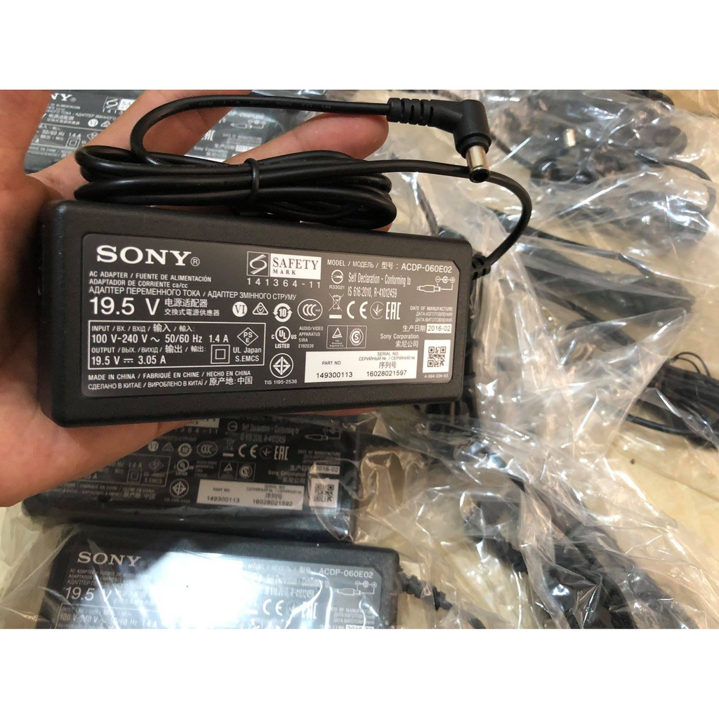 Adaptor Tivi Sony 19,5v 3.05a