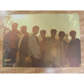 (Pt.2) Poster GOT7 official, chính hãng,có sẵn, hình ca sĩ, poster album, áp phích, tranh treo tường,7for7,focus,spinnin
