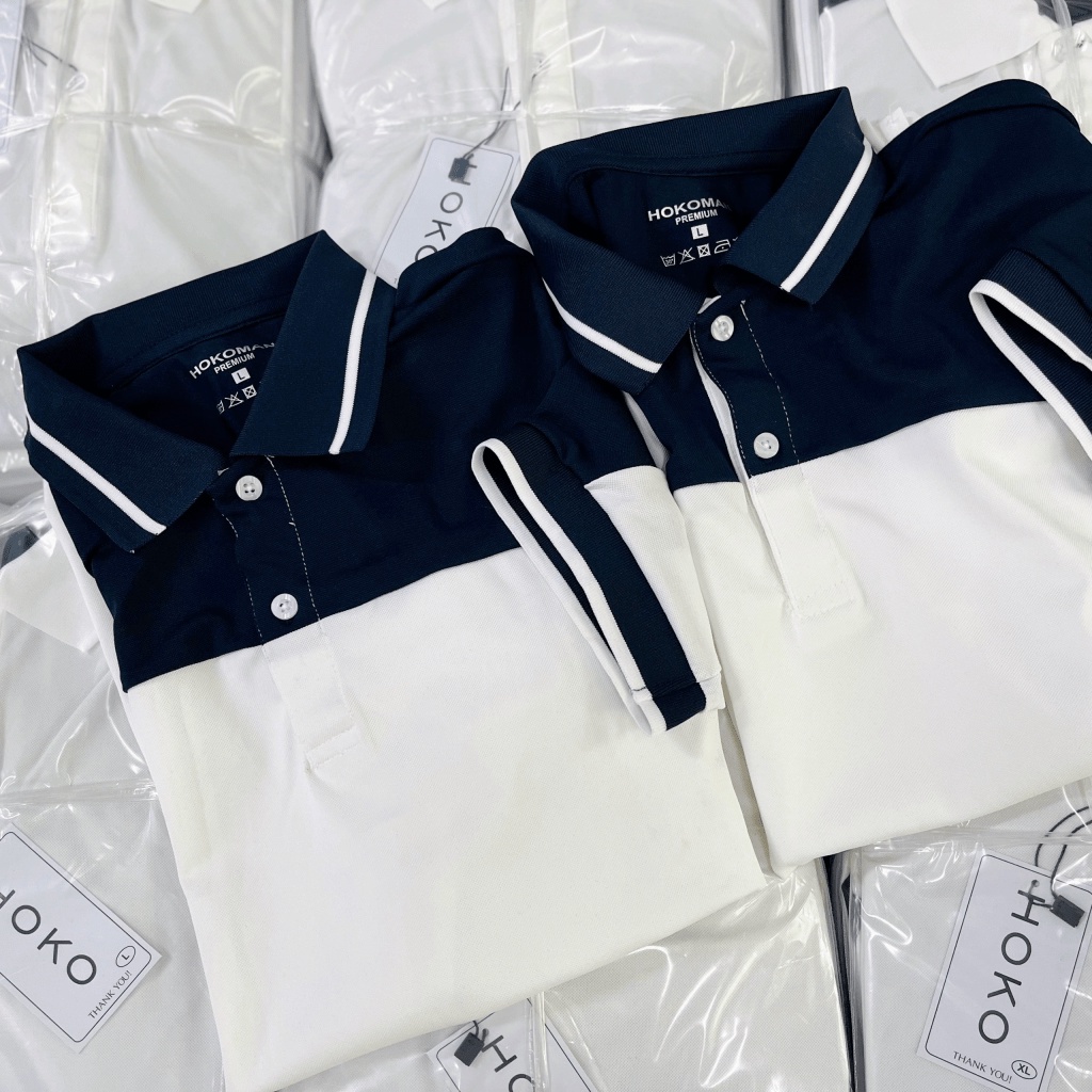 (MẪU MỚI) Áo Thun Nam Tay Ngắn Cổ Bẻ Thời Trang Genz Form Chuẩn Y Hình Cho Các Bạn Trẻ HHP SHOP