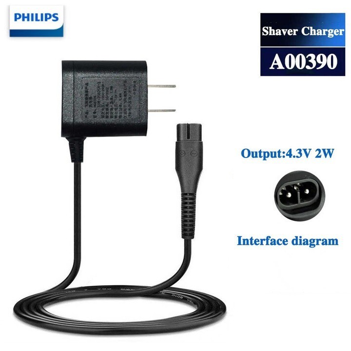 Adaptor sạc pin cho máy cạo râu Philips A00390 4.3V