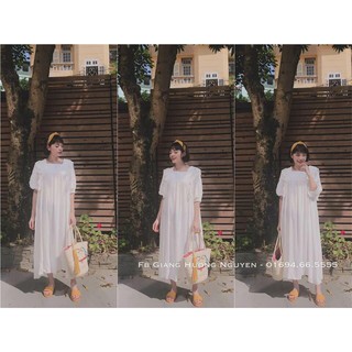 Váy hàn quốc dáng xuông
