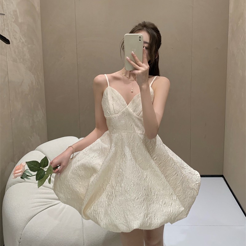 Jane Đầm thiết kế hai dây Doll