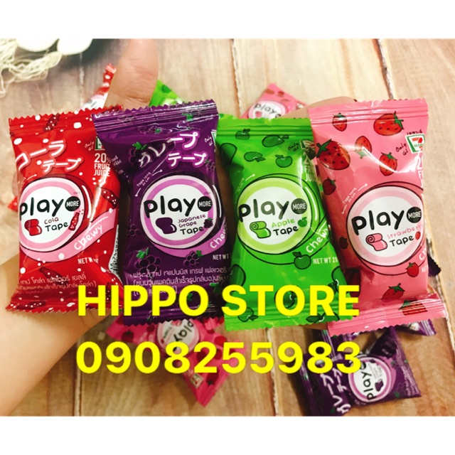 KẸO CUỘN PLAY MORE THÁI LAN