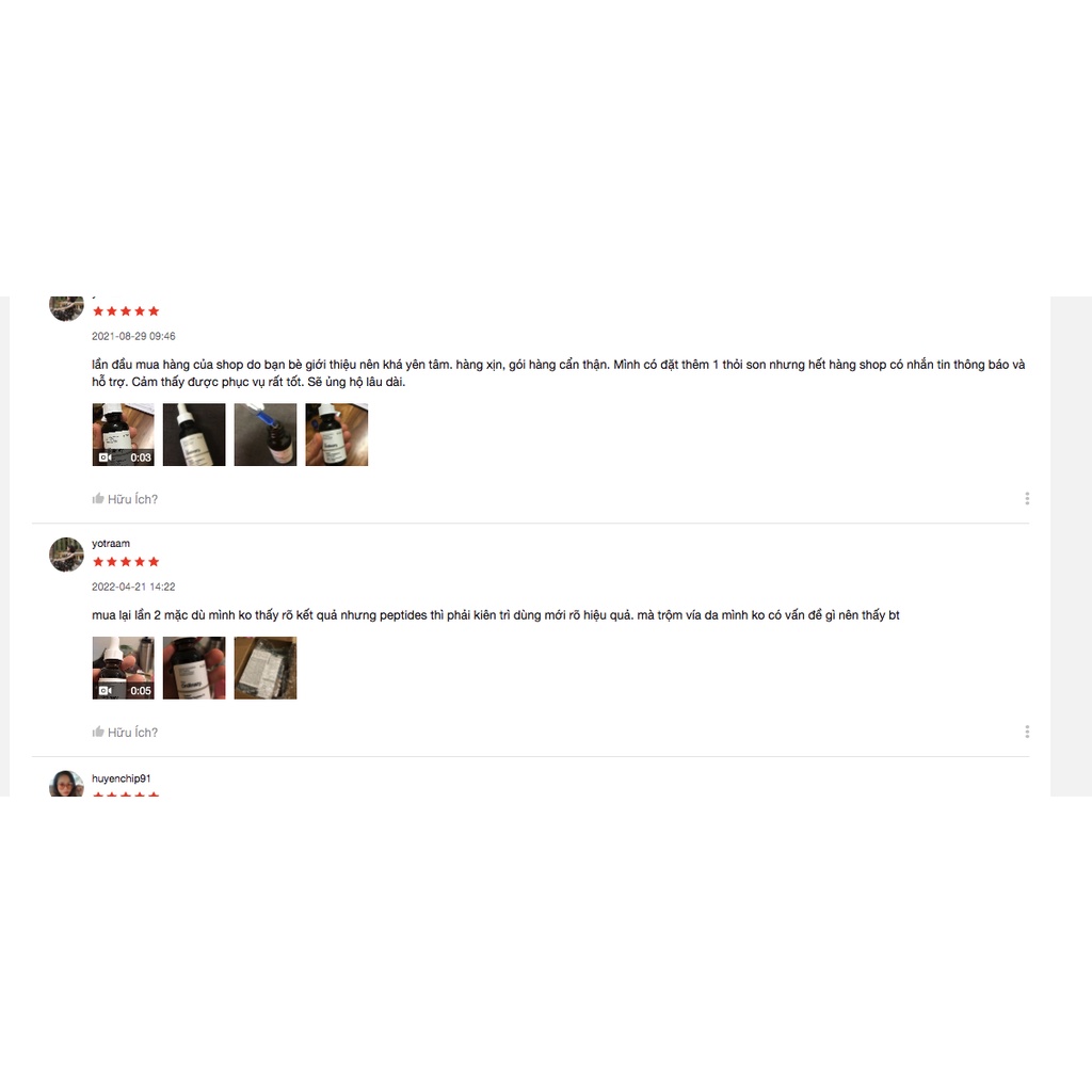 Serum The ordinary Buffet + Copper Peptides 1% 30ml