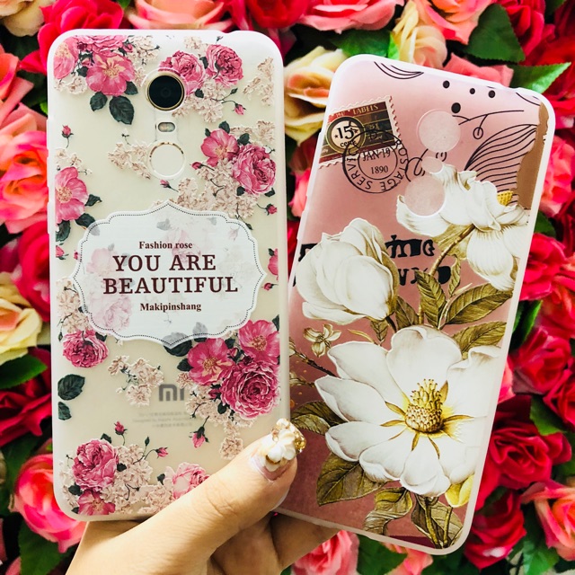 ỐP HOA CHÂU ÂU XIAOMI SAMSUNG