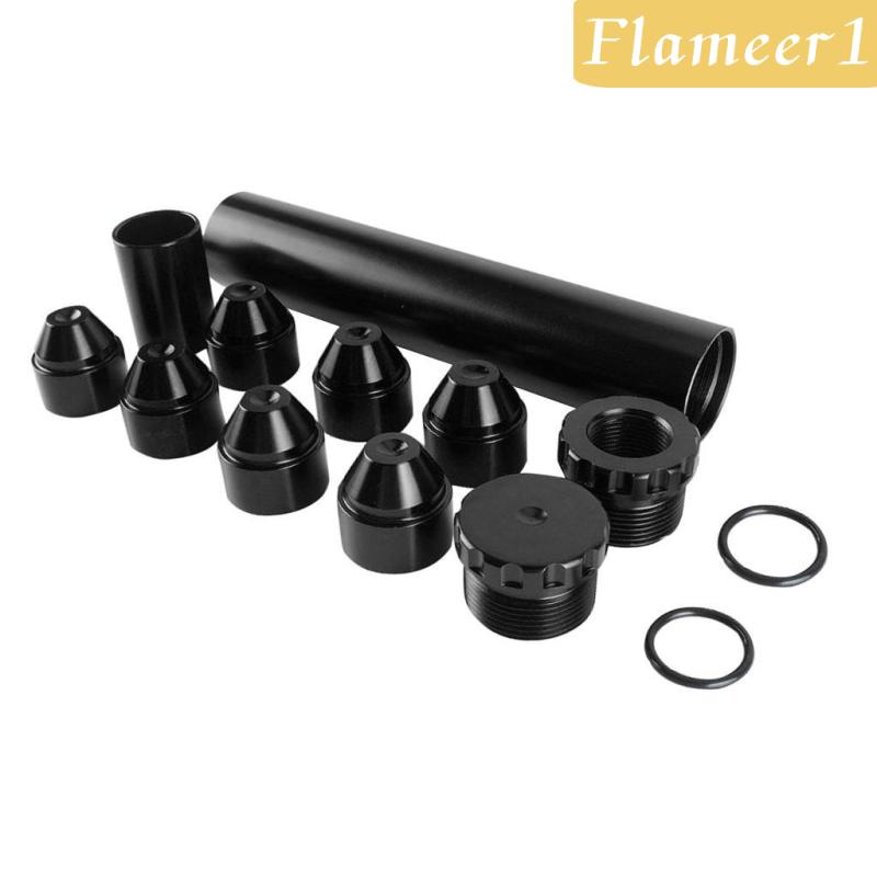 Bộ Lọc Nhiên Liệu Tự Động 6in Bằng Nhôm Màu Đen 1 / 2 '' - 28 Cho Xe Hơi