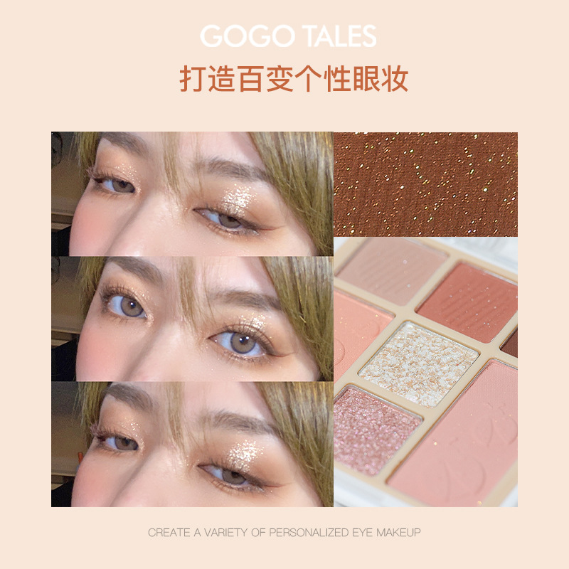 (Hàng Mới Về) Bảng Phấn Mắt Gogotales Tango Nhiều Màu Sắc Hiệu Ứng Lì / Ánh Nhũ Thời Trang | BigBuy360 - bigbuy360.vn