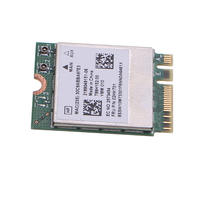 Thẻ Wifi Không Dây E460 E465 E470 E475 E560 E570 AC RTL8822CE Bluetooth5.0 FRU 02Hw703