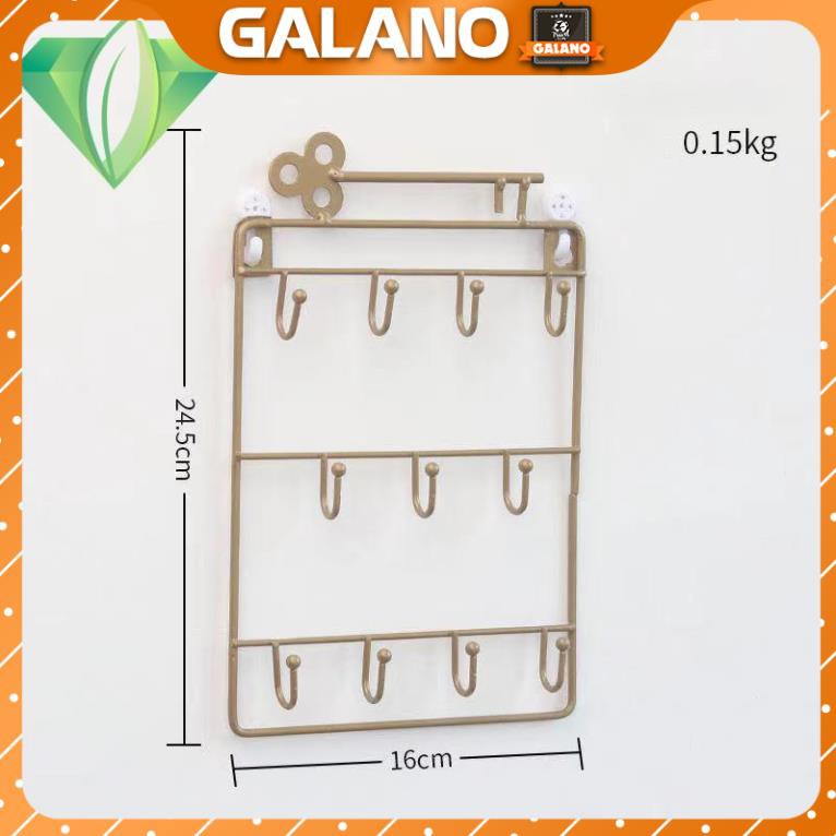 Giá Treo Đồ GALANO Giá Để Đồ Trang Sức, Treo Chìa Khóa, Treo Khẩu Trang Đa Năng Tiện Dụng HG-001285