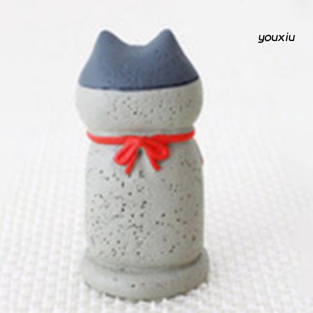 Mô hình mèo Zakka trang trí bánh kem