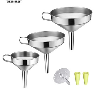 Phễu Inox Rộng Có Thể Tháo Rời