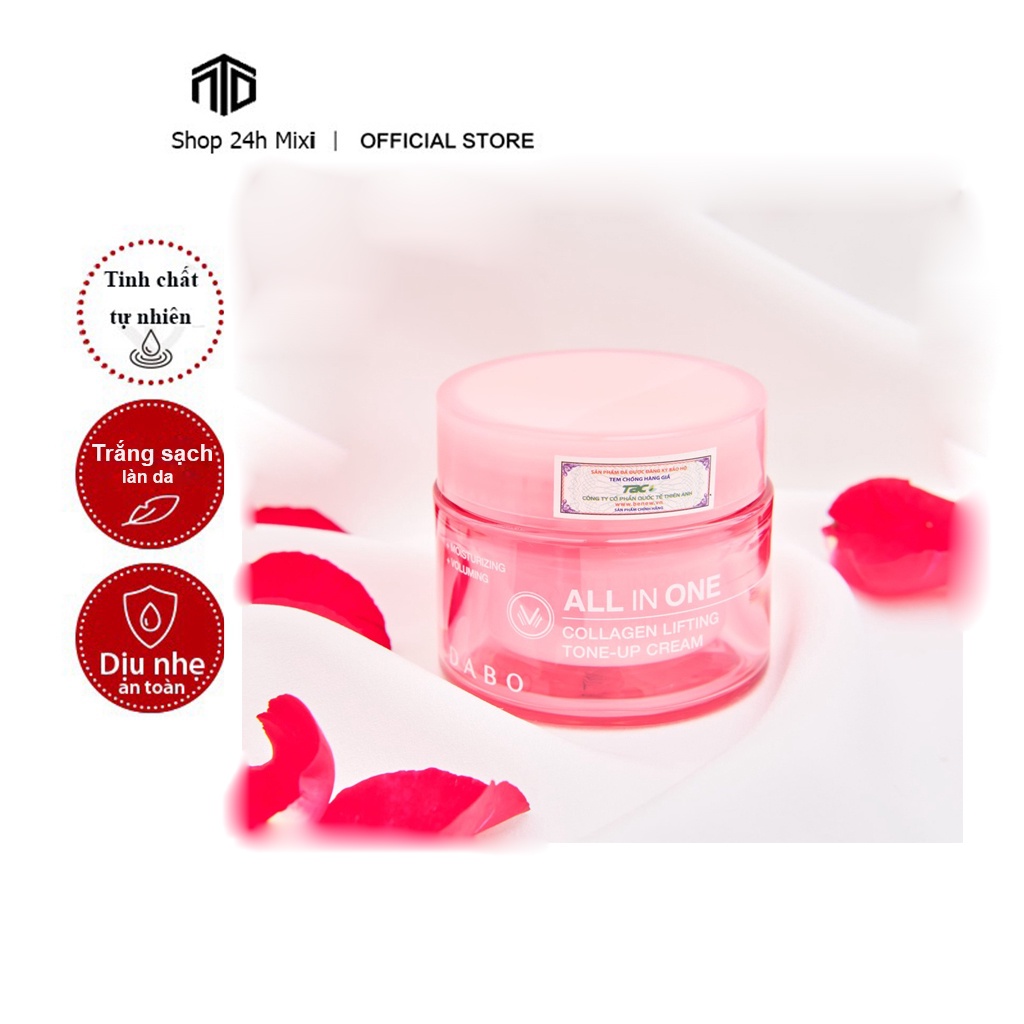 Kem Dưỡng Da Cao Cấp Dabo Chống Lão Hóa, Lên Tone DABO Collagen Lifting Tone Up Cream 50ml